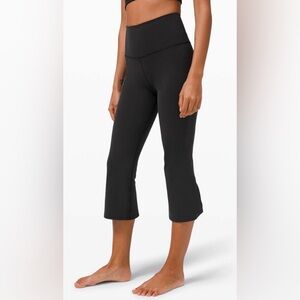 Lululemon Wunder Under Black Cropped Leggings - Ruffled Up